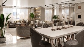 Luxury salon tasarım