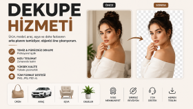 fotoğraflarınıza dekupe işlemi yapabilirim