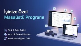 stok, satış ve cari takibi için özel program yaparım
