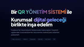 QR kod oluşturma ve takip sistemi hazırlayabilirim