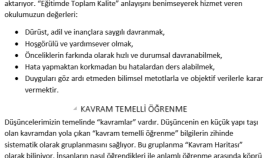 Özel eğitim kurumu tanıtım yazısı