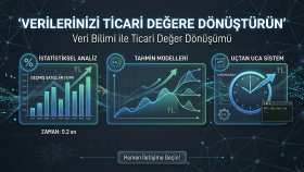 makine öğrenmesi tabanlı tahmin ve analiz sistemleri kurarım