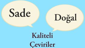 sizlere doğal ve sade çeviri yapabilirim