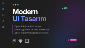 kullanıcı odaklı modern UI ve UX tasarımları yaparım