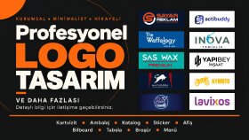 sizin için profesyonel harika bir logo yaparım