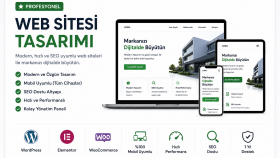 profesyonel SEO uyumlu ve modern web sitesi kurarım