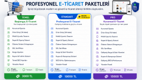 satışa hazır profesyonel e-ticaret sitesi kurarım