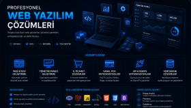 modern ve ölçeklenebilir web yazılım projeleri geliştiririm