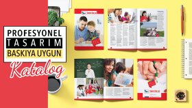 sizin için profesyonel kataloglar tasarlarım