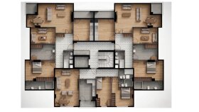 mimari planlarınızı 2D render ile sunuma hazırlarım