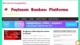 Wordpress kişisel blog sitem