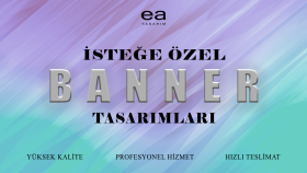 sizin için banner tasarımı yapıyorum