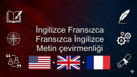 fransızca ingilizce metin çevirileri yaparım