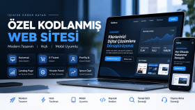 işletmenize özel modern web sitesi geliştiririm
