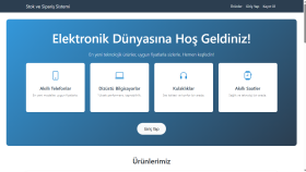 Stok Takip ve Ürün Satış Uygulaması