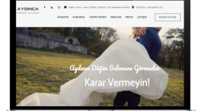 Düğün salonu web sitesi