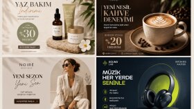 markanız için profesyonel sosyal medya görselleri tasarlarım