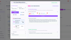 Yapay zeka destekli premium web sitesi