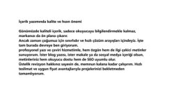 METİN YAZARLIĞI 