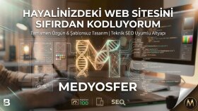 hayalinizdeki web sitesini sıfırdan çizip kodlarım