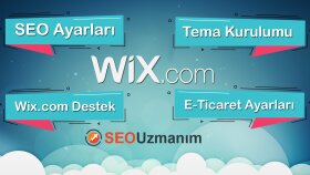 Wix.com web siteniz ve ayarları için teknik destek sunarım