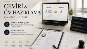 profesyonel CV ve ingilizceden türkçeye çeviri yapabilirim