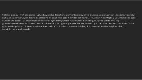 Metin Düzenleme ve İçerik Yazarlığı Örneği