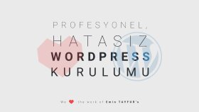Profesyonel WordPress kurulumu