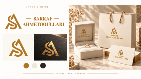 kuyumcu-sarraf için modern logo tasarımı