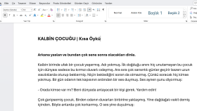 Kalbin çocuğu | kısa öykü