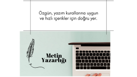 istediğiniz konularda metin yazarlığı yapabilirim