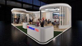 Firmalara özel modern stant tasarımları yapıyorum.