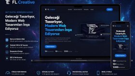 FL Creative: Kurumsal Dijital Dönüşüm ve Ajans Web Sitesi Pr