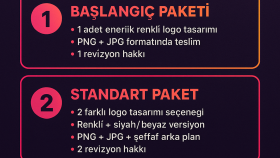 3 boyutlu logo tasarımı