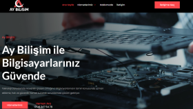 Ay Bilişim İçin Teknik Servis Web Sitesi Hazırladık
