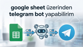 google sheet üzerinden telegram bot yapabilirim