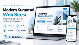 işletmenizi öne çıkaran modern web sitesi tasarlarım