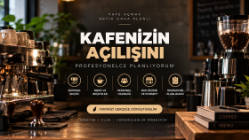 kafenizin açılışını planlıyorum