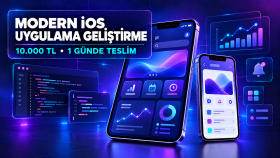iOS için modern ve performanslı mobil uygulama geliştiririm