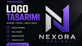  modern ve profesyonel logo tasarımı yaparım