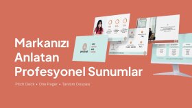profesyonel sunum, one pager ve yatırımcı deck’i hazırlarım