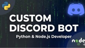 sunucunuza özel discord botu yaparım
