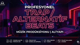 hit potansiyelli trap ve modern hip-hop altyapıları yaparım