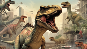 Unity'de Dinozor Kıyameti Oyunu