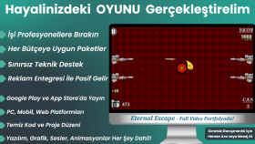 istediğiniz her tür 2D, 2.5D oyunu yaparım