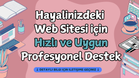 ihtiyacınıza özel web siteleri geliştiririm