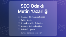 sitenizi aramalarda üst sıralara çıkaracak metinler yazarım