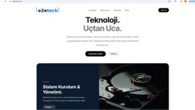 ETOETECH — Teknoloji & Yazılım Danışmanlık Web Sitesi