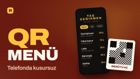 kafe ve restoranınıza şık QR menü tasarlayacağım