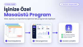 Python ile masaüstü uygulaması ve özel program yaparım